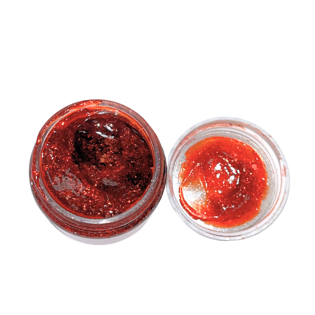 Sparkling Red Glitter Fake Blood - 1 Oz | Realistic Halloween Costume Makeup