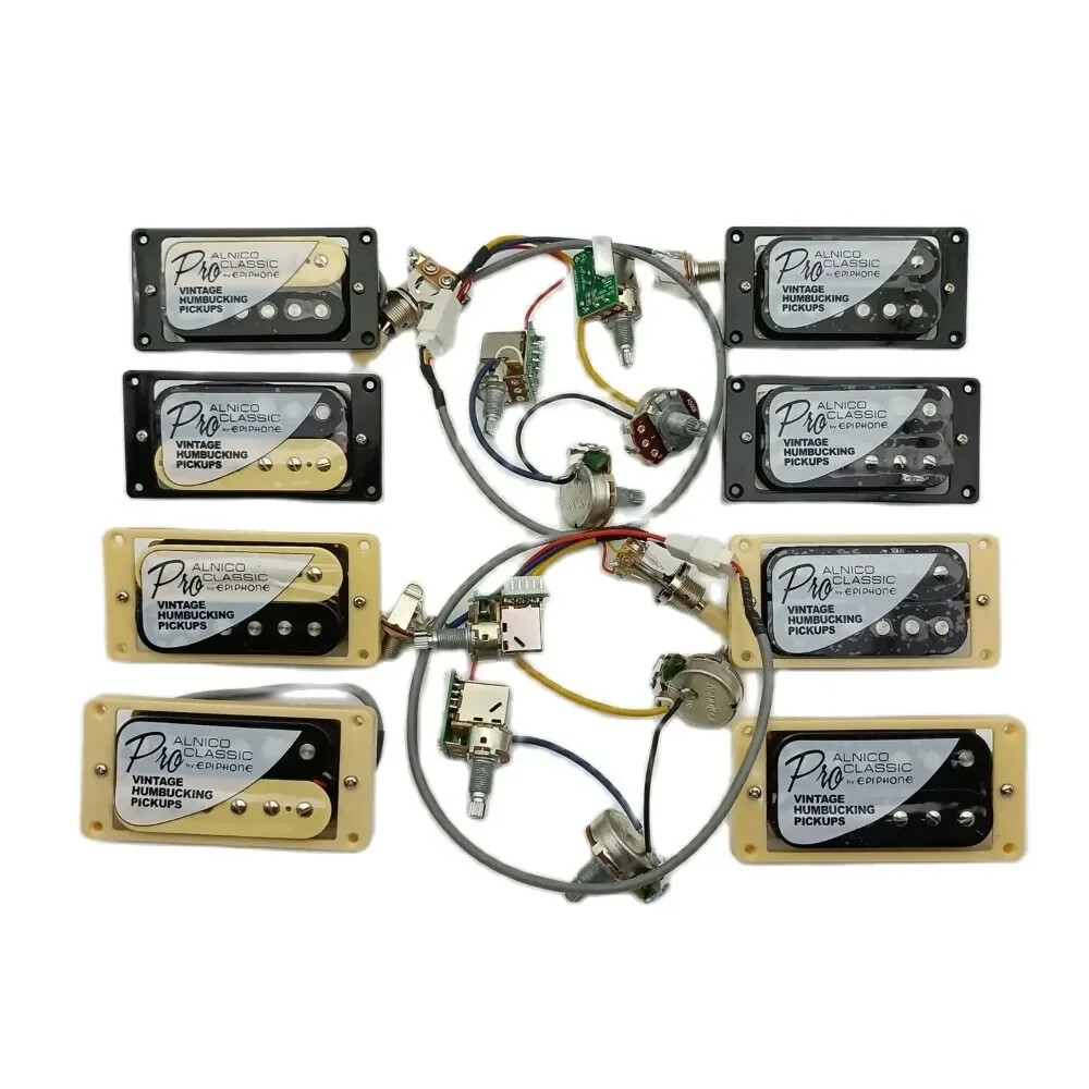 Epi  Classic Bucker PRO Humbucker Pickup 4C Wiring Push-Pull Switch