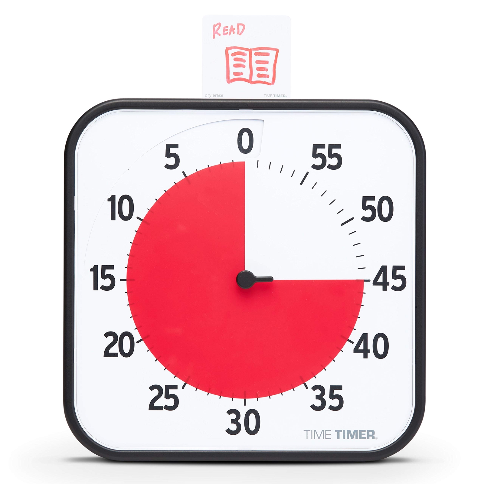 12 Inch Visual Timer 60 Minute Kids Desk Countdown Clock With Dry Erase Activity