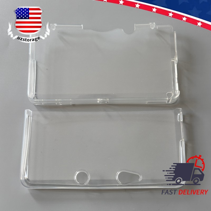 Old Nintendo 3DS Console Clear TPU Silicone Soft Case Protective Cover Shell