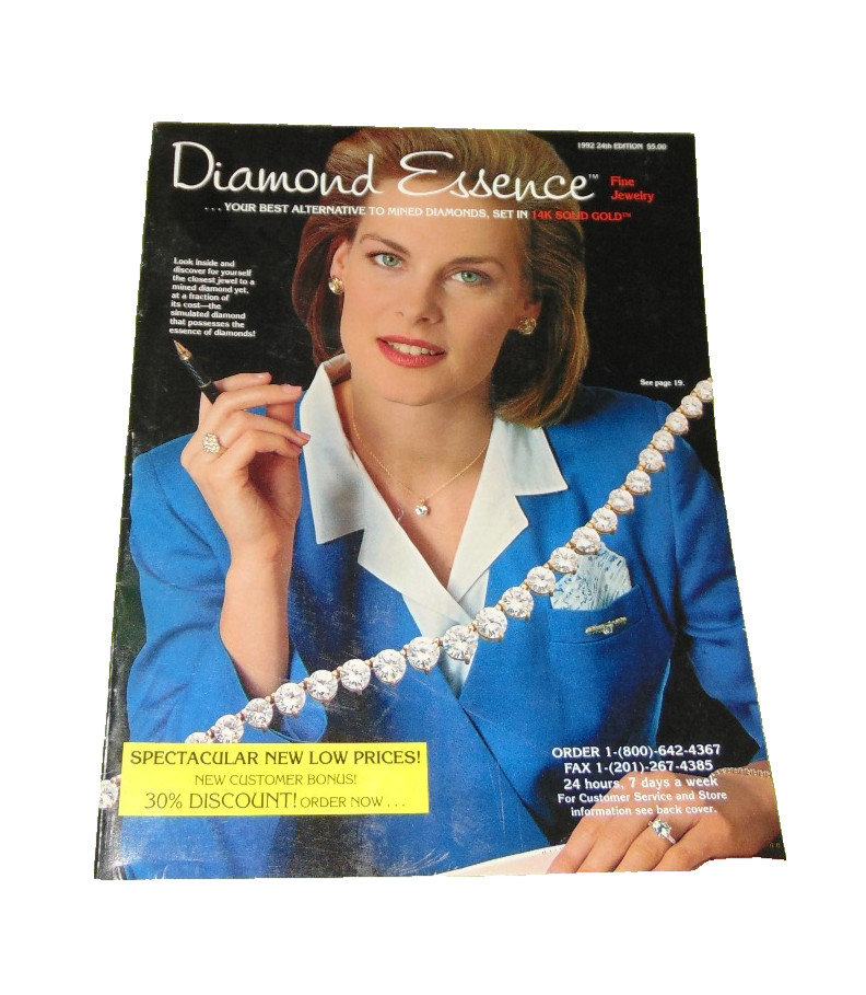 Diamond Essence Jewelry Catalog 1992 24th Edition Fine Jewelry Catalog
