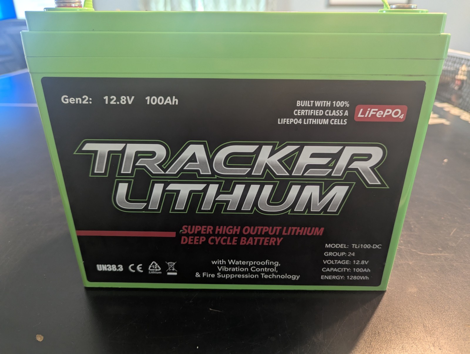 TRACKER GEN2 BATTERY LITHIUM 100AH TLi100-DC Deep Cycle Marine Group 24