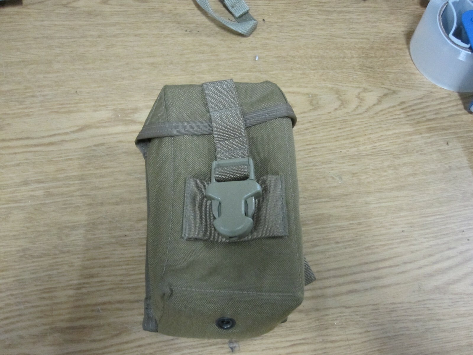 New Coyote Padded Optic Pouch Molle 2 Aprx 3.75x6.5x2 inch