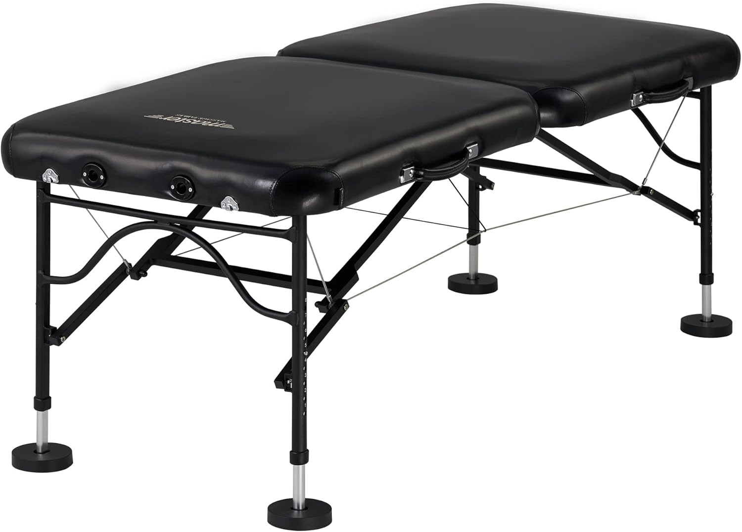 Ultra Lightweight Aluminum Massage Table Package - Stratomaster Black