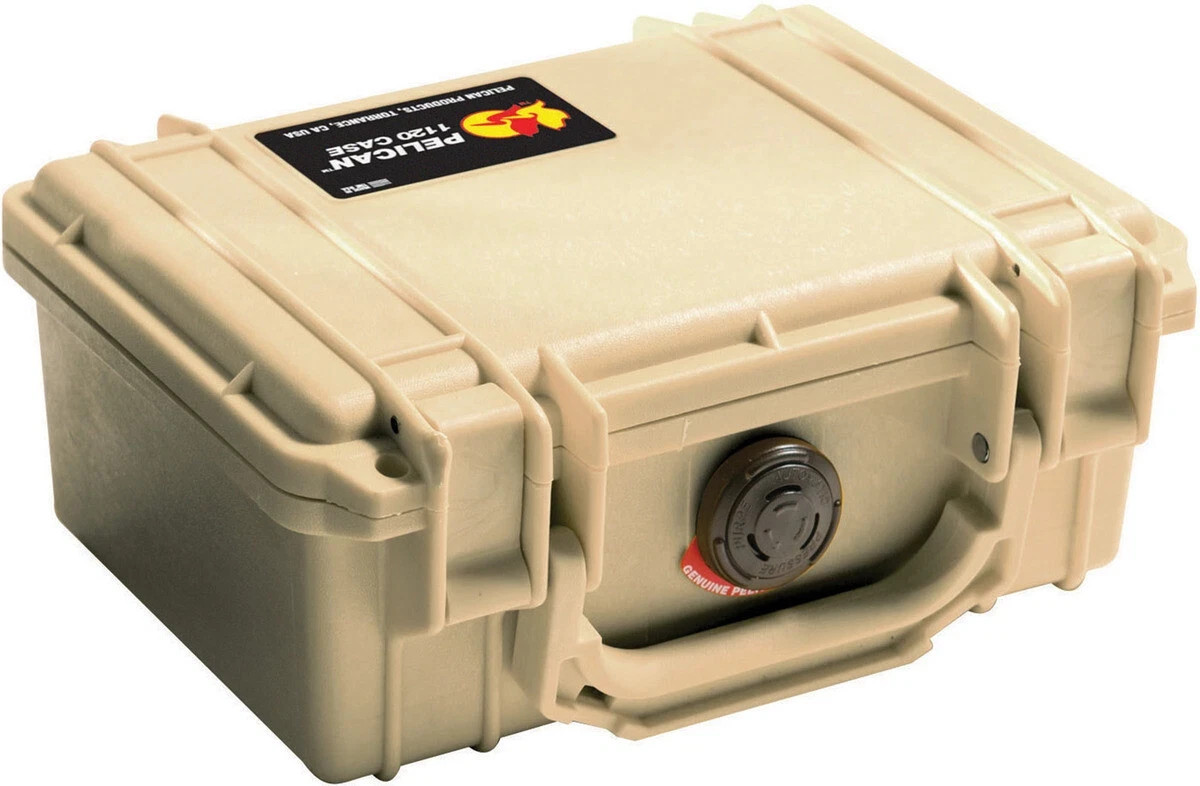 Desert Tan Pelican 1120 Case NF empty