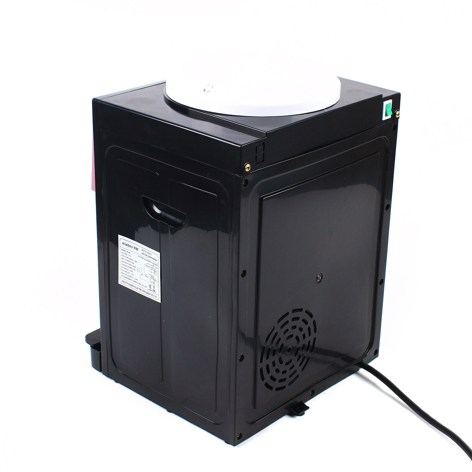 Electric Hot Cold Water Cooler Dispenser Countertop Drinking Machine Top Loading