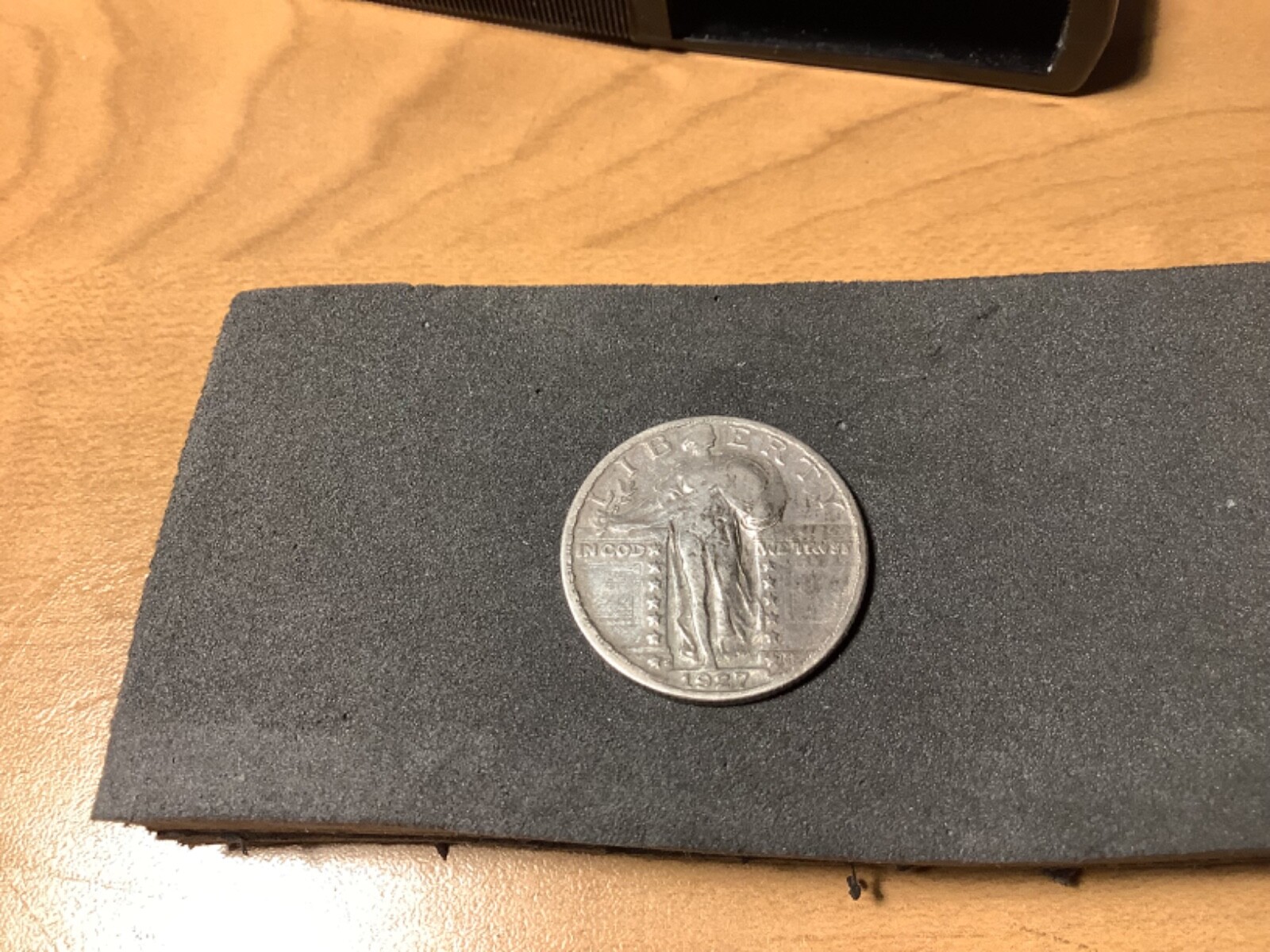 1927-S Standing Liberty  Quarter VF
