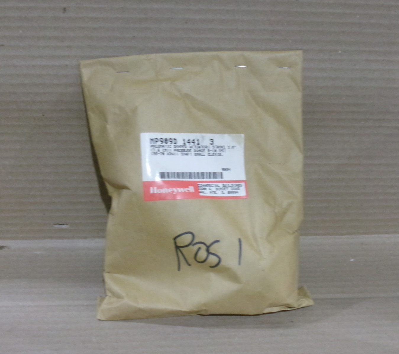 NEW HONEYWELL MP909D 1441 3 PNEUMATIC DAMPER ACTUATOR  3" MP909D14413 5-10PSI AK