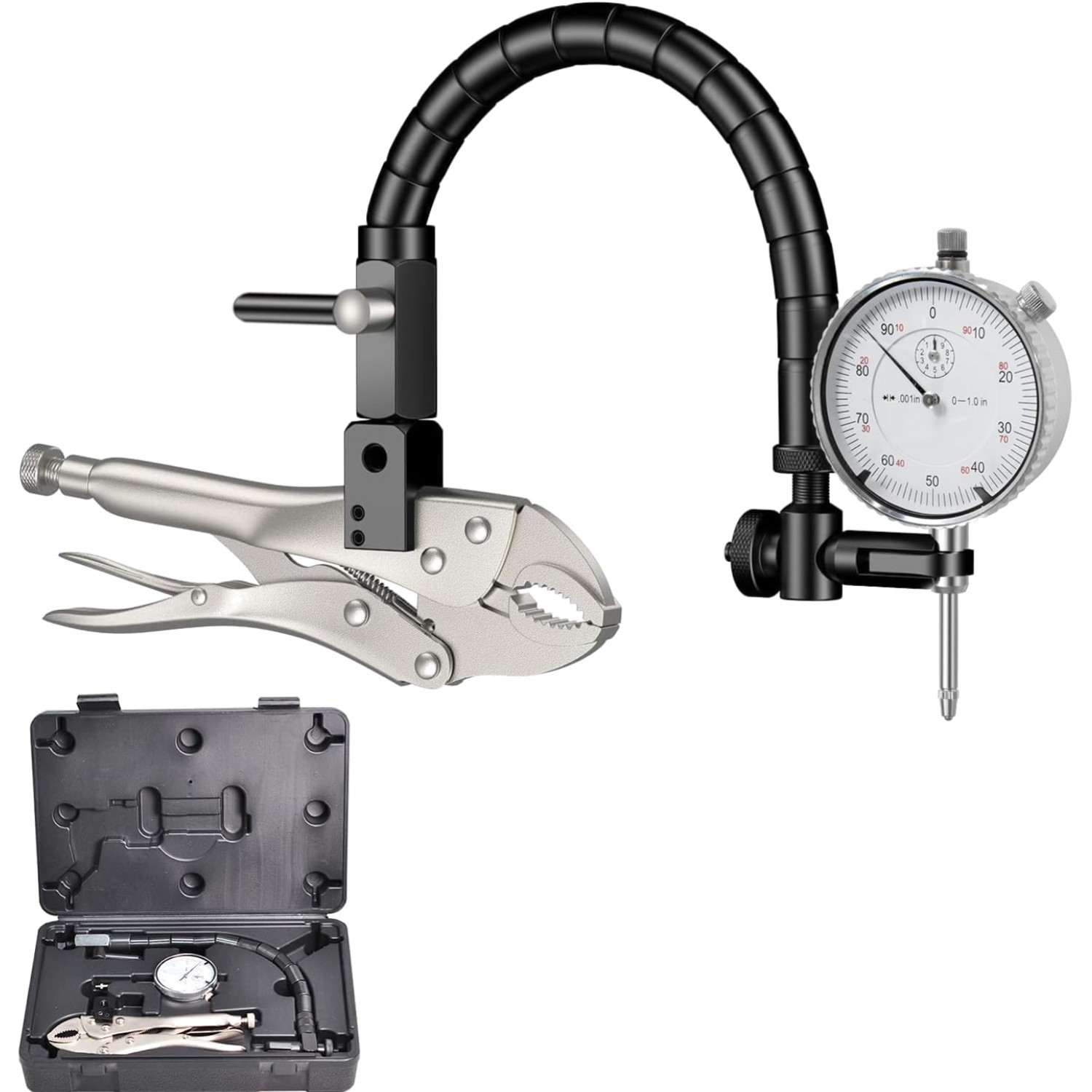 Disc Brake Rotor Runout Gauge Set 0-1" Range 0.001" Resolution