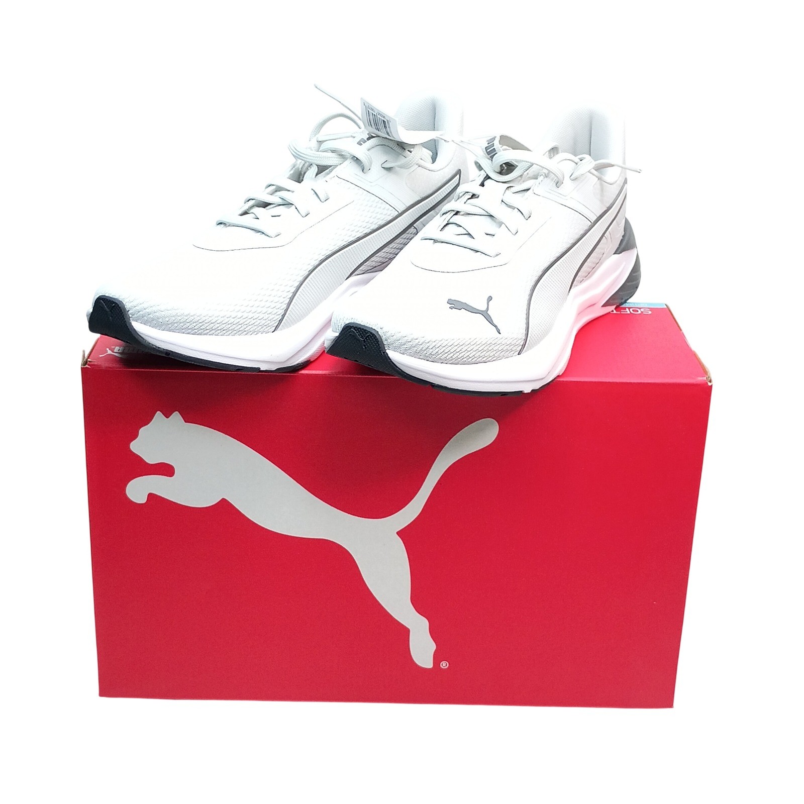 Puma Disperse Sneaker Men Size 9 Gray Mesh SoftFoam+ Athletic 312263-04