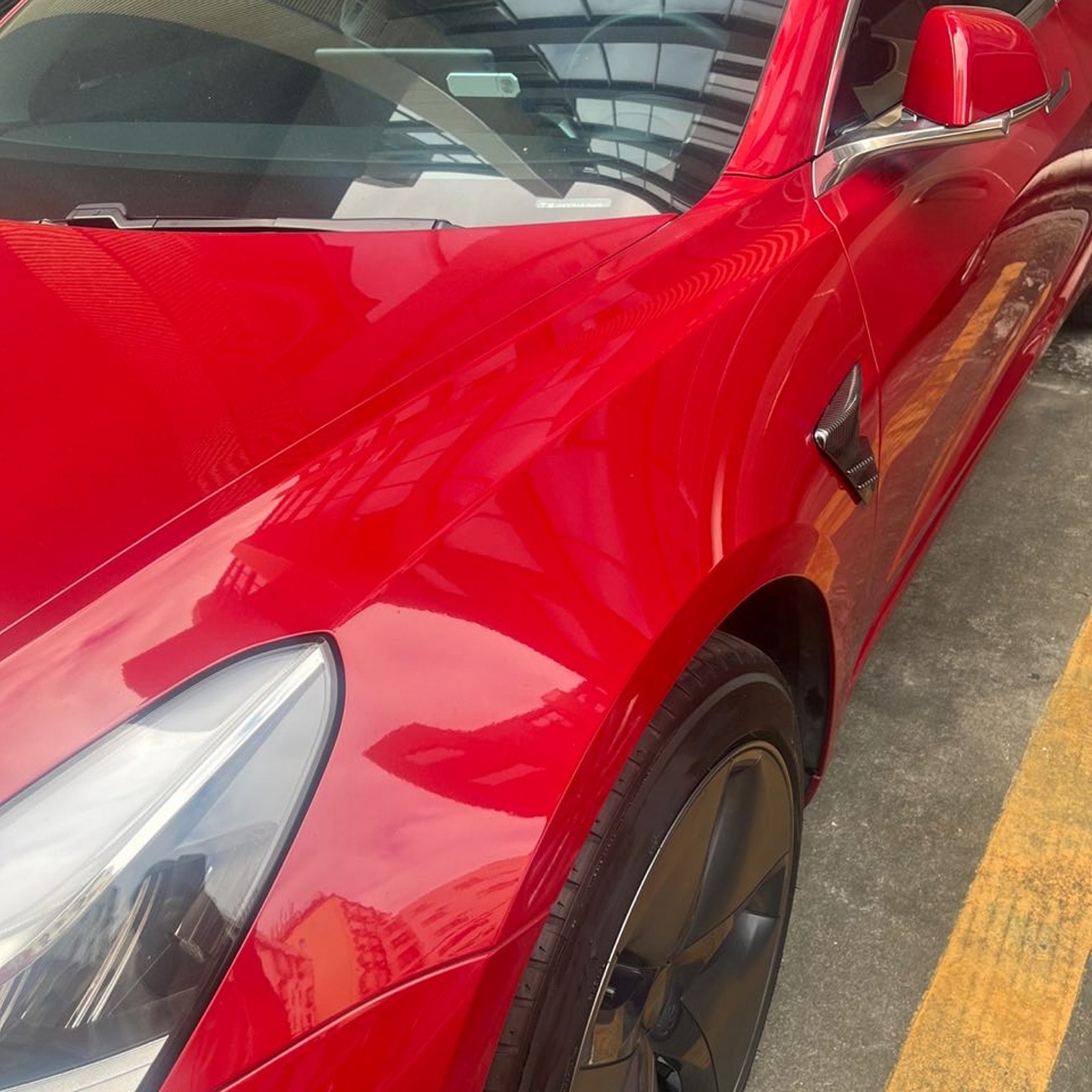 Side Camera Turn Indicator Protection Cover Replacement For Model
