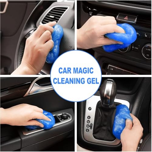 7PCS Car Detailing Brush Set - Ultra Soft Boars Hair - Car Interior Detailing