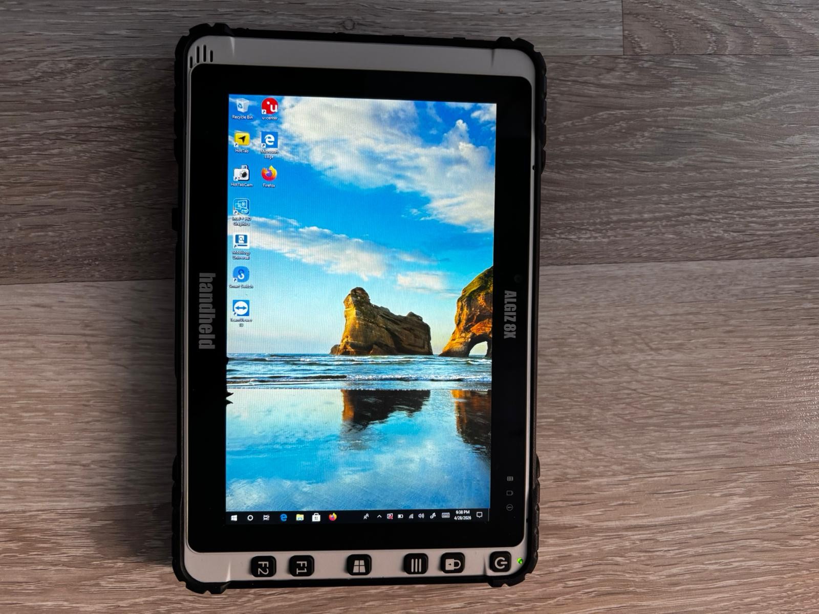 Handheld Algiz 8X 4G Rugged Tablet | Original box and accessories