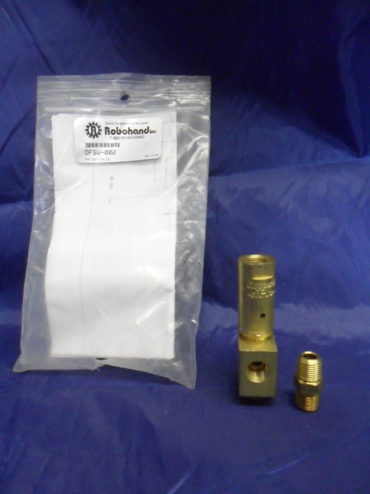 NEW ROBOHAND CLIPPARD MJV-2 OFSV-002 FAILSAFE VALVE NIFP