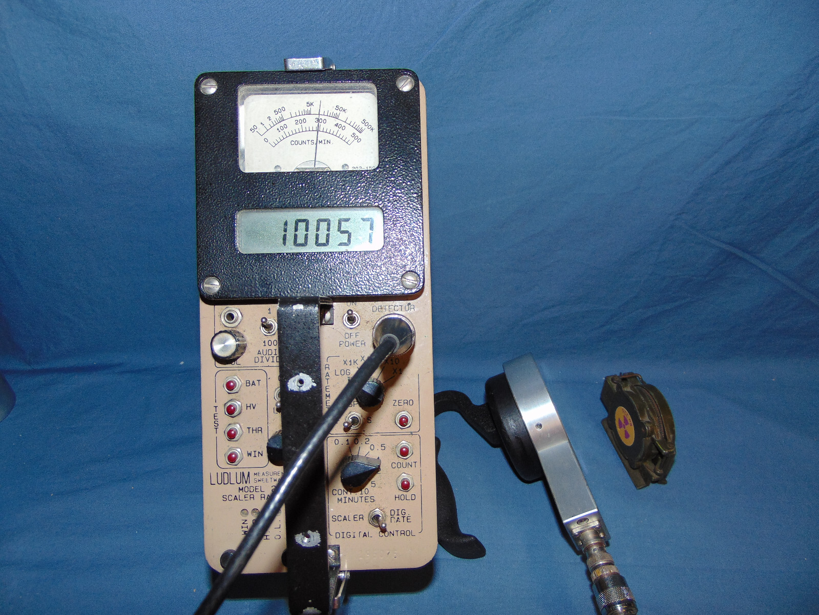 Thermo Eberline HP210L Pancake GM Radiation Detector