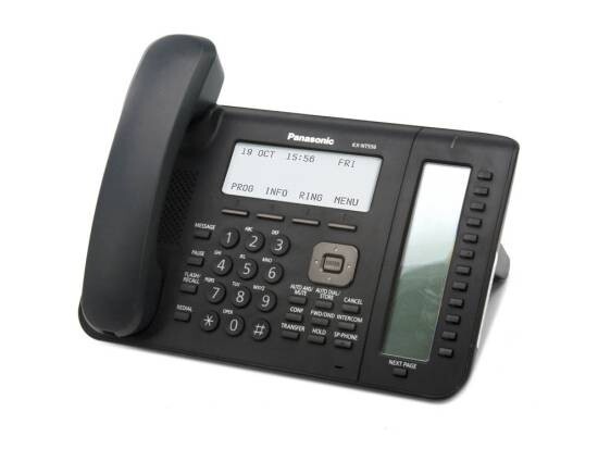 Panasonic Phones - Lot - (5) KX-NT556 & (1) KX-NT560 w/ Pwr Adpators