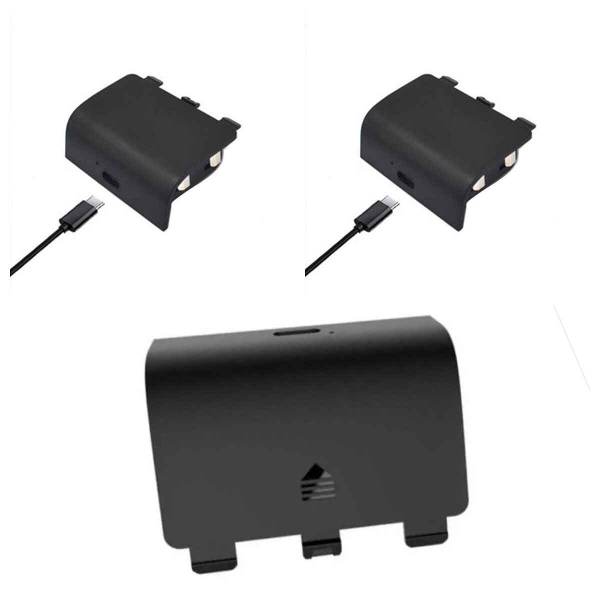 2X Rechargeable Battery + USB-C Cable For XBOX Series X Series S controller