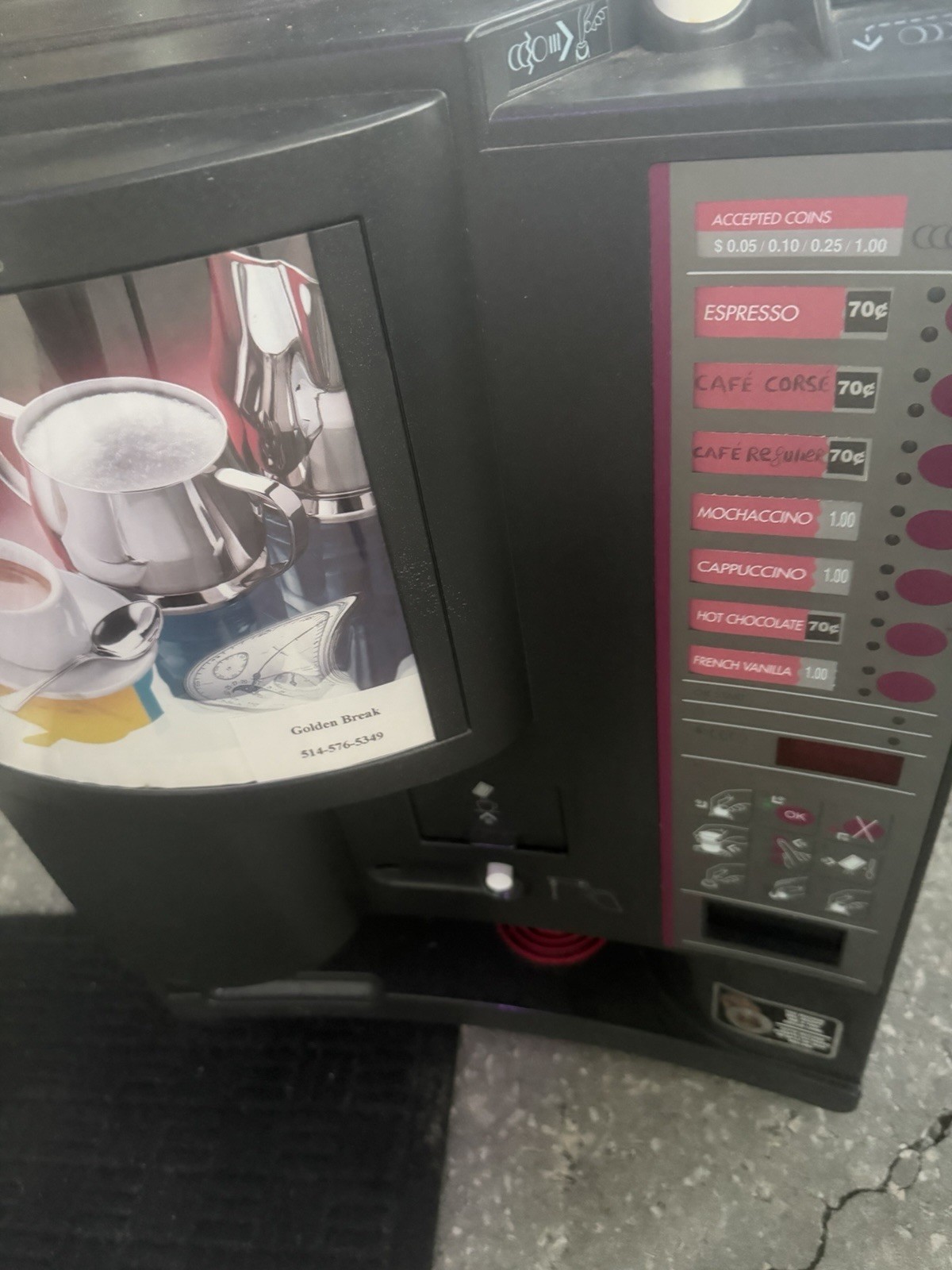 Saeco DA 7P Plus Coffee Vending