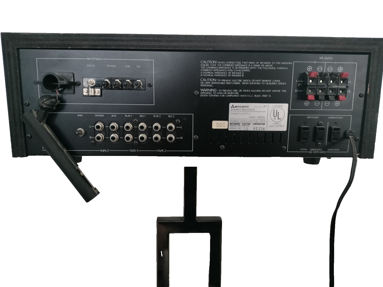 Vintage Mitsubishi Stereo Receiver