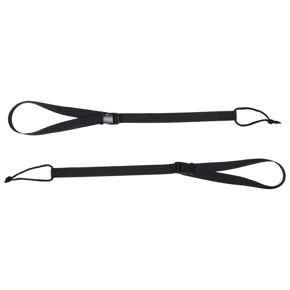 2 Pcs Snowboard Leash for All Mountains Adjustable Straps Binding