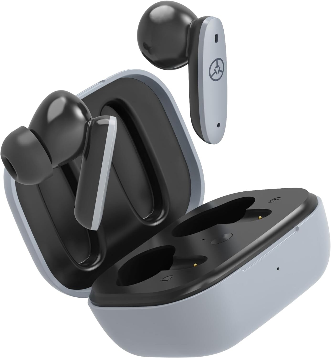 TecTecTec TEAM8 E - Golf GPS Earbuds - Distance to Front/Middle/Back - Gray