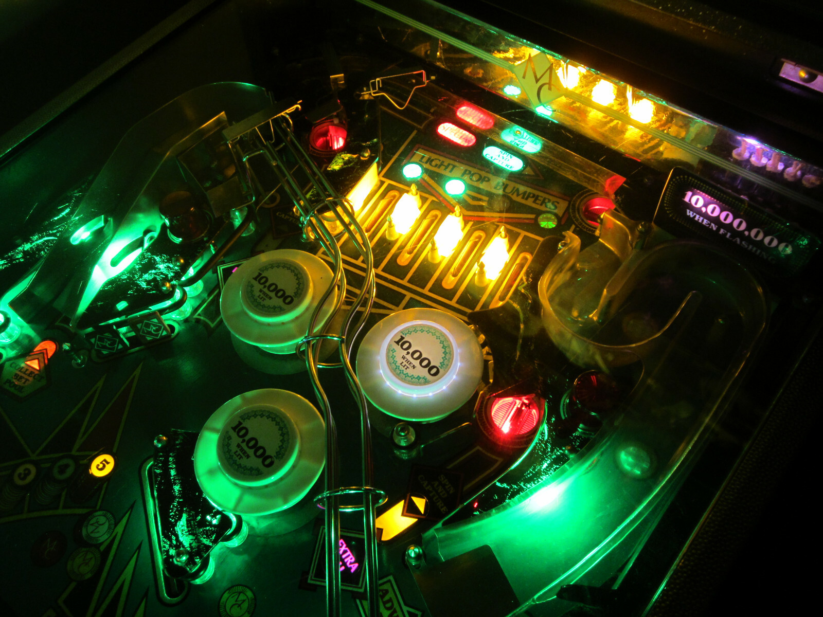 MONTE CARLO - NON GHOSTING Lighting Kit custom SUPER BRIGHT PINBALL LED KIT