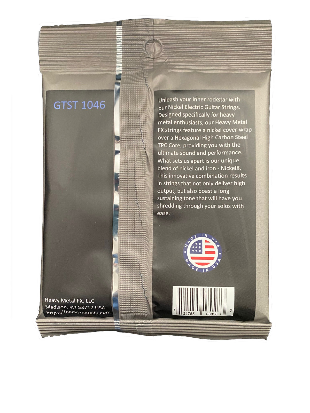 Heavy Metal FX Guitar Strings 1046 - 3pk