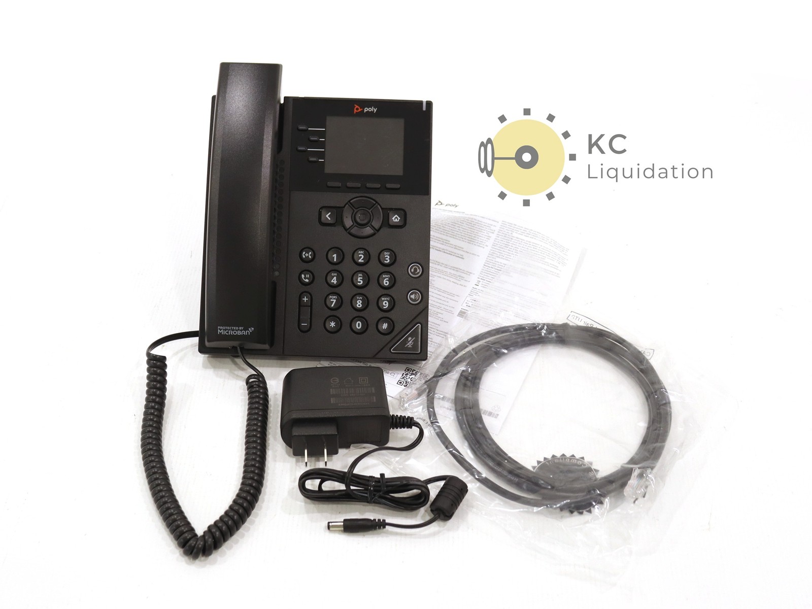 Poly VVX 250 VOIP (2201-48820-121) Business Desk Phone