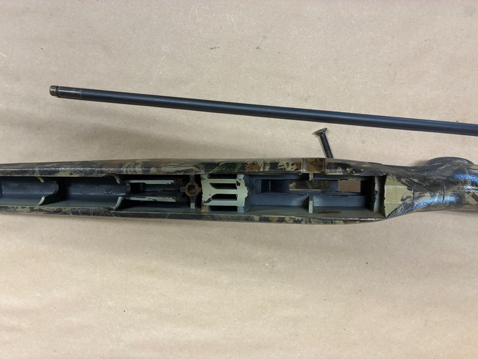 CVA Hunterbolt Inline Muzzleloader .50 Cal Rifle Camo Stock W/ Ramrod