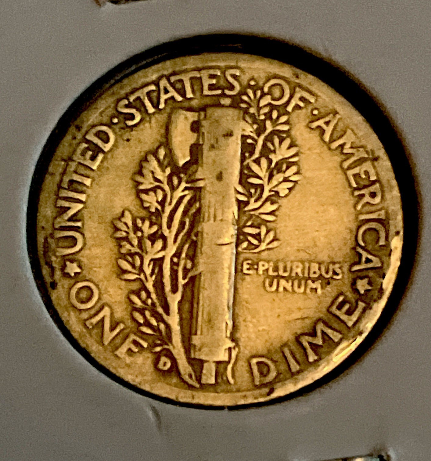 1935 D Mercury Dime • 90% Silver •#15