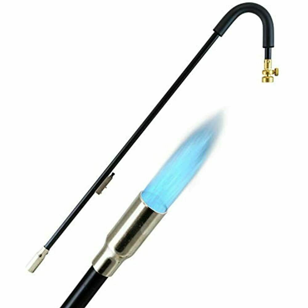 Houseables Weed Torch Propane Burner, Gas Vapor, Black, 20,000 BTU, 34" Long