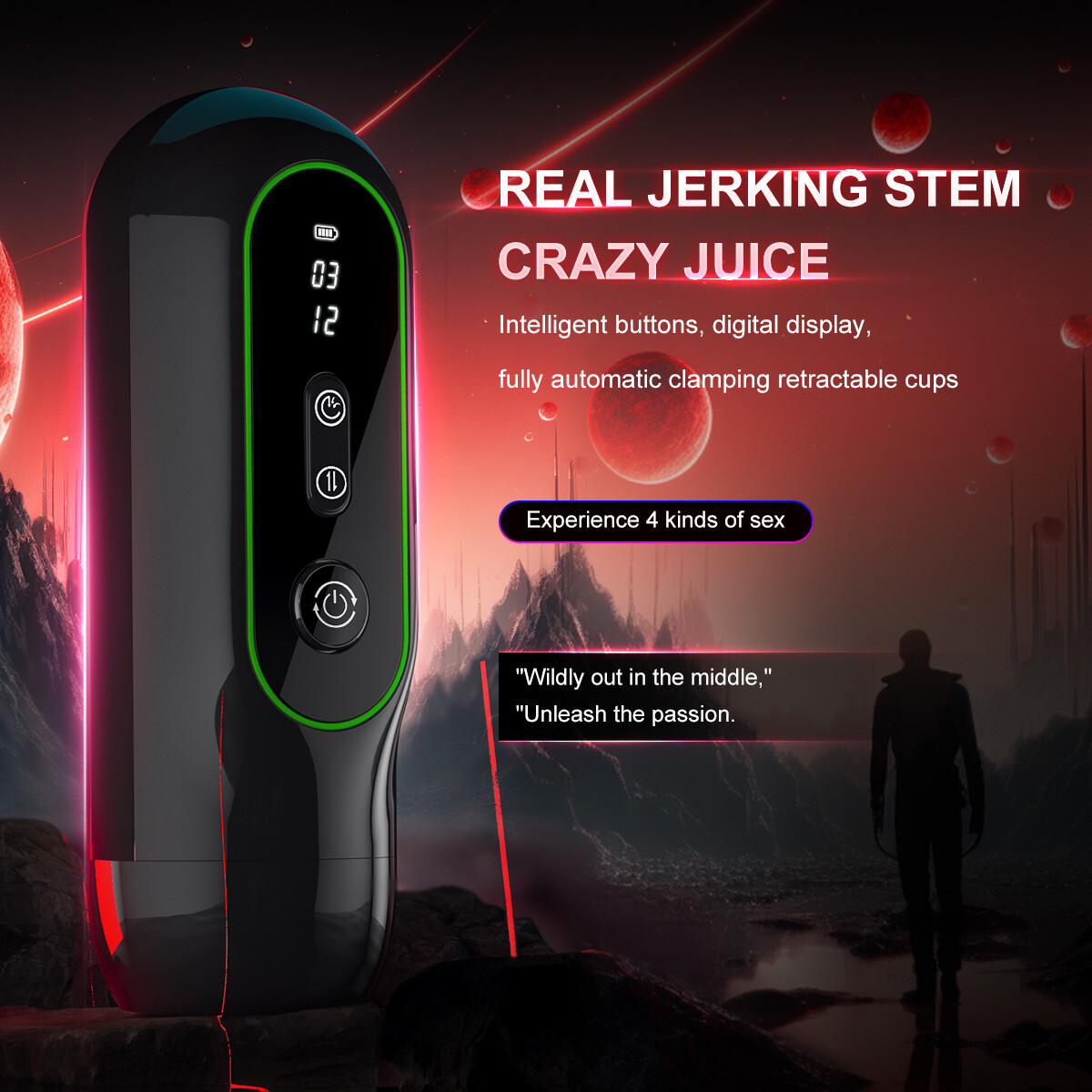 Automatic For Male Masturbator Thrusting Vibrating Heating Stroker Cup Lubricant