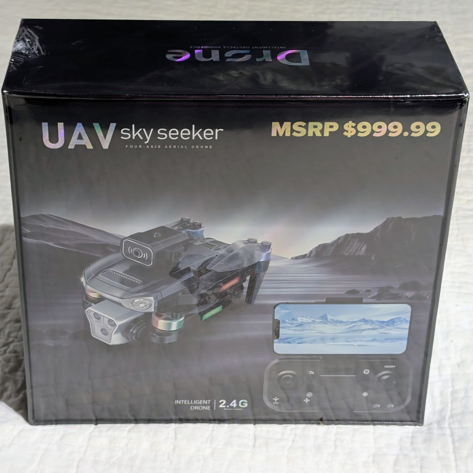 NEW Drone Sealed In Box - UAV Sky Seeker P19 – 4K HD Camera Obstacle Avoidance