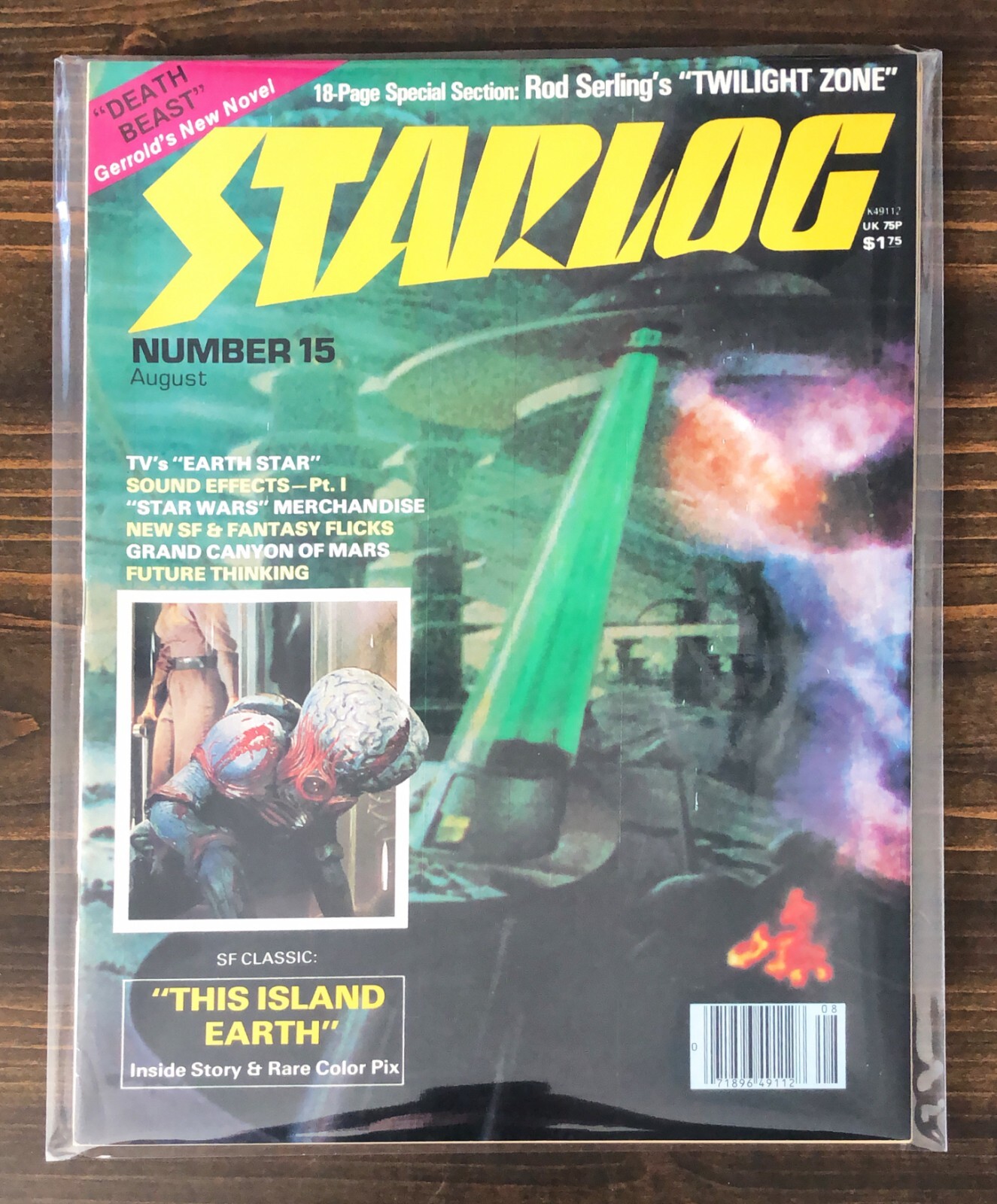 Starlog Magazine #15 August 1978 - Twilight Zone, This Island Earth, Earth Star