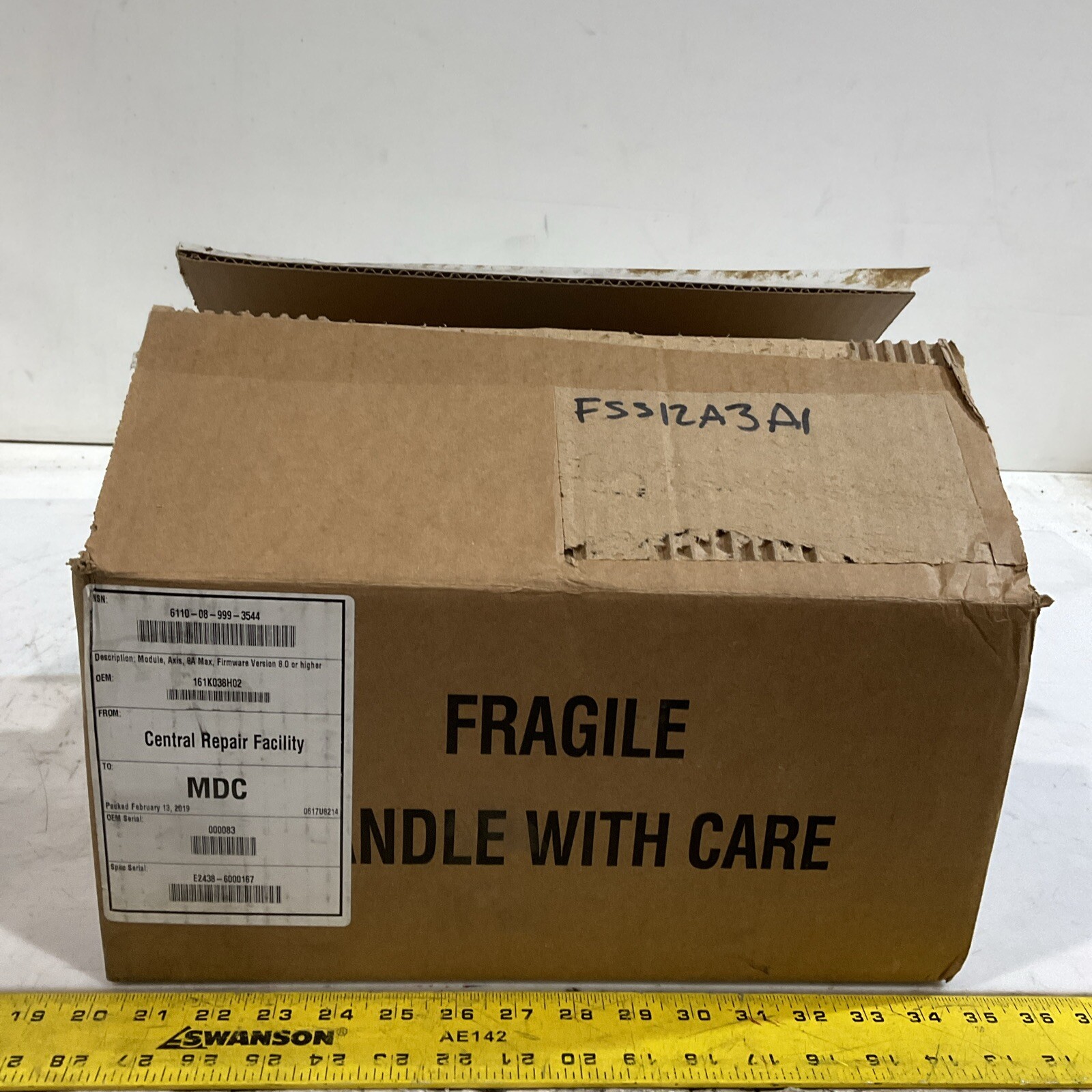 LENZE ECSEA008C4B VARIABLE FREQUENCY DRIVES U3S