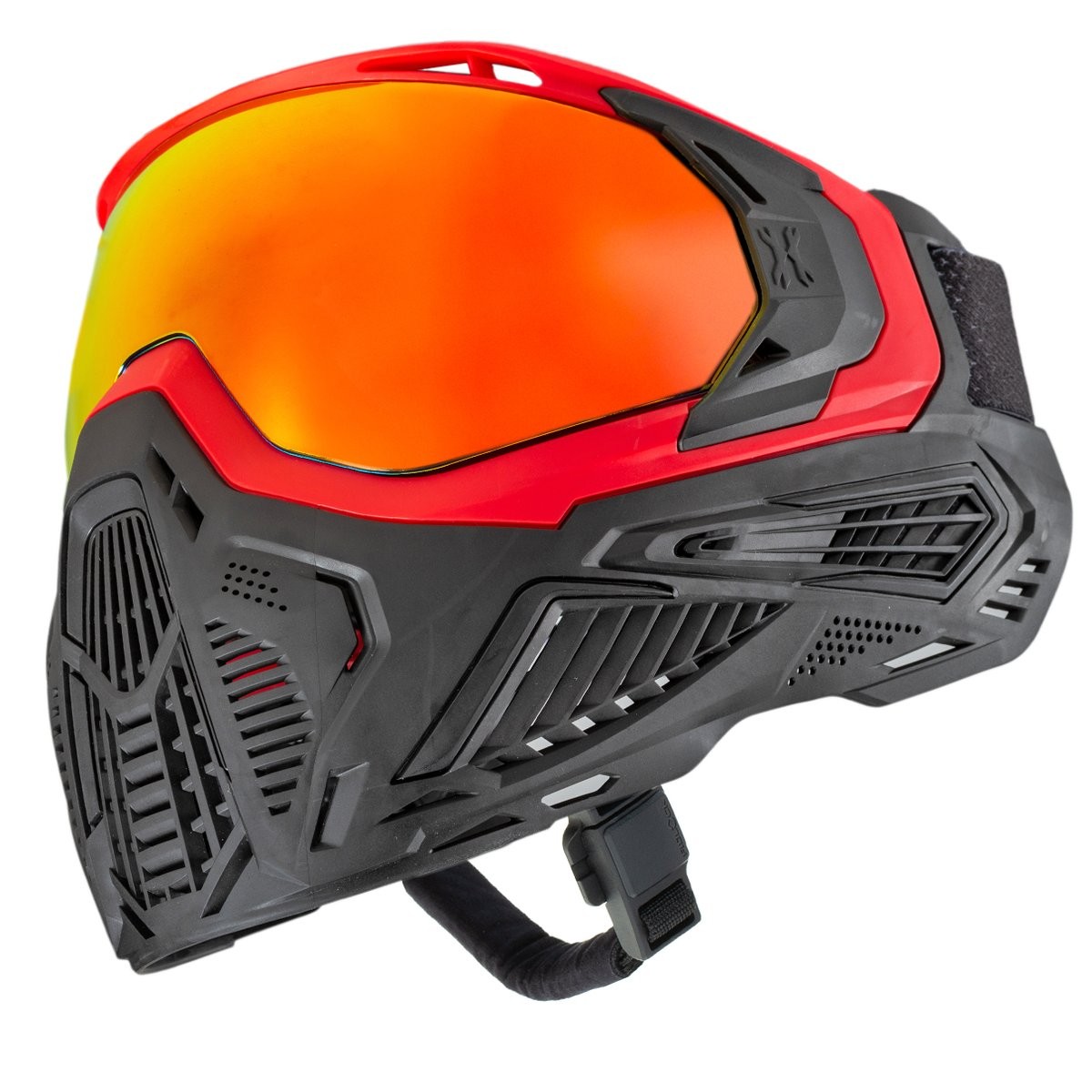 HK Army SLR Paintball Mask – Flare (Red/Black) Scorch Lens | Thermal Anti-Fog...