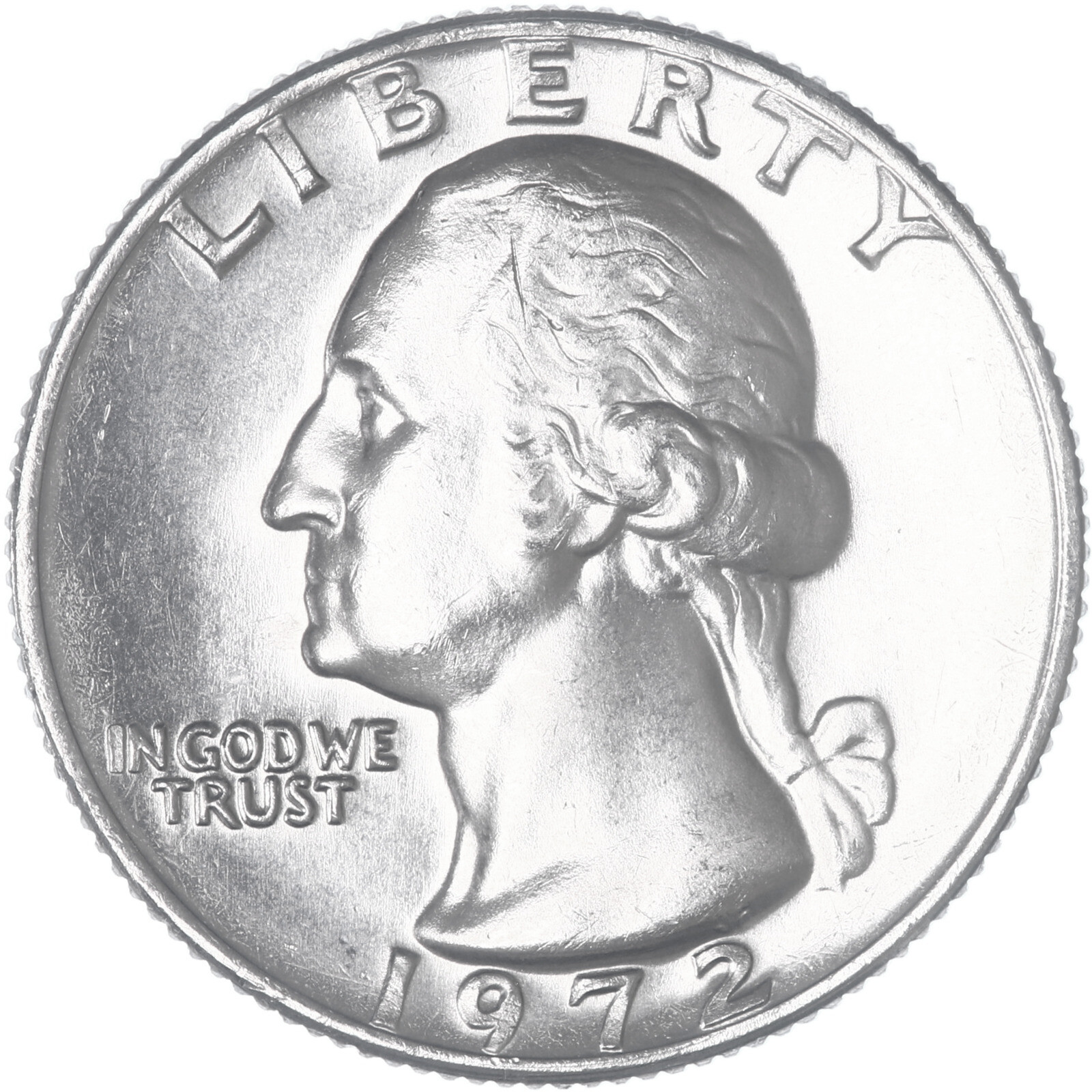 1972 (P) Washington Quarter Choice BU US Coin