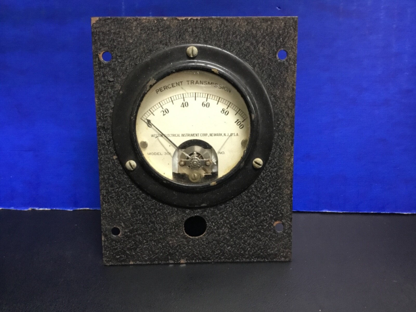 300 Micro Amp Full Scale Percent Transmission Model 301