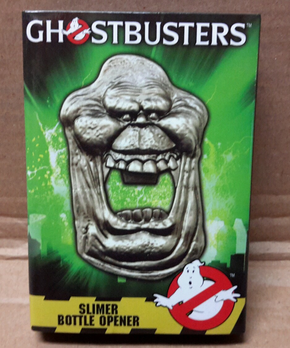 Ghostbusters Slimer Metal Refrigerator Magnet Bottle Opener