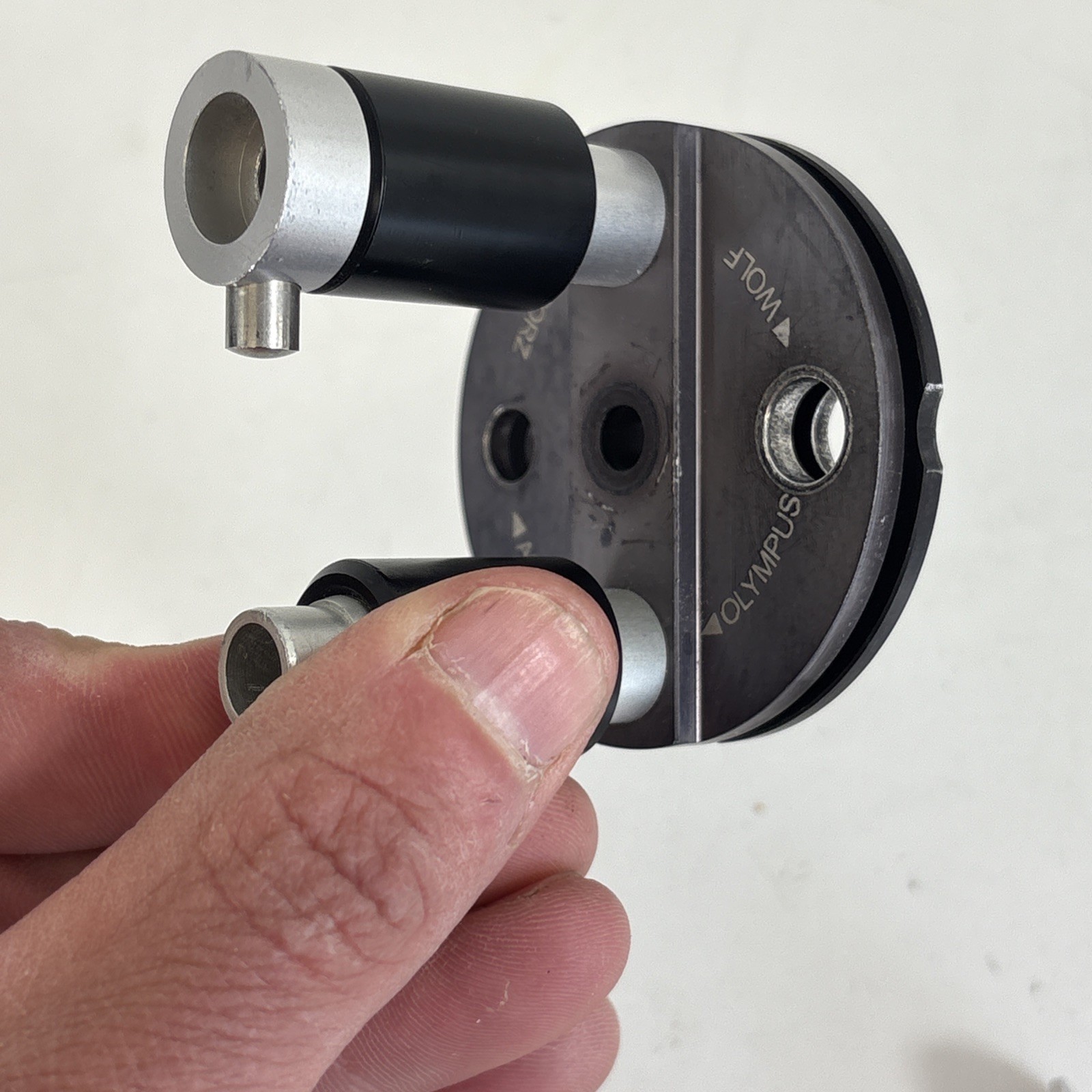 Spare Part for Luxtec LX300 Fiber Optic Light Source round cable connector piece