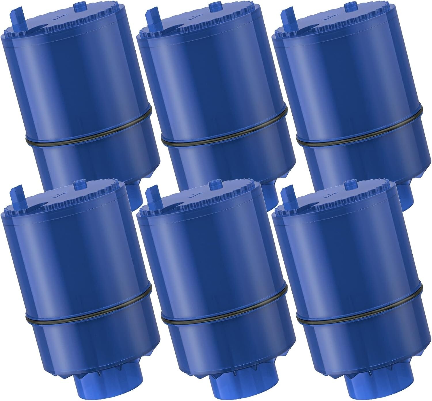 6-Pack RF-9999 Faucet Mount Water Filter Replacement, Reduce 99% impurities, NSF