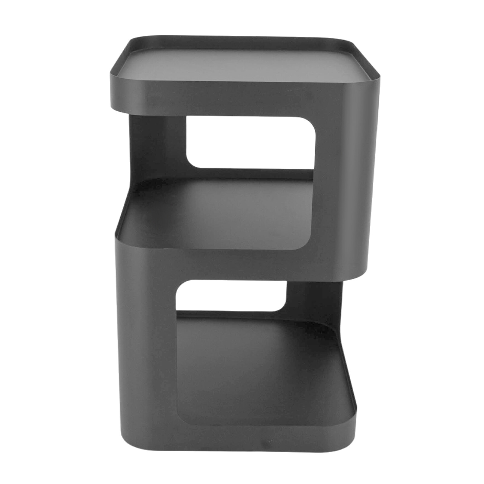 3 Tiers Coffee Table Modern Side Table Sofa Side End Table Bedside Tables Black