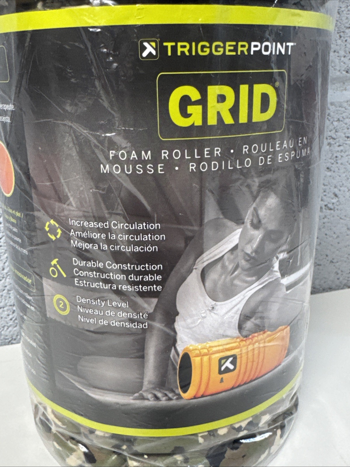 TriggerPoint GRID 1.0 Foam Roller Camo 13" New Sealed