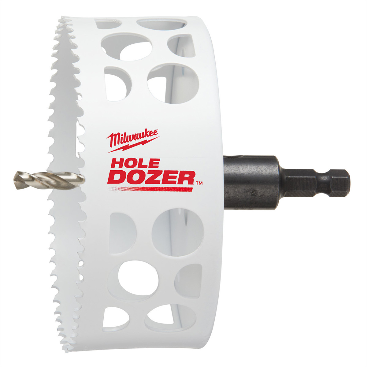 49-56-9689Milwaukee Tool 4-1/2" Hole Dozer Bi-Metal Hole Saw with Arbor