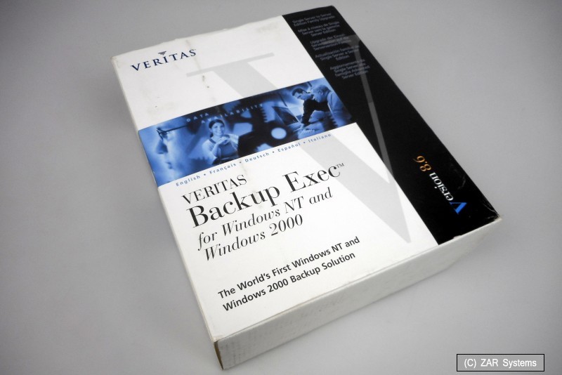 Veritas Backup Exec 8.6 for Windows, Single Server, DE