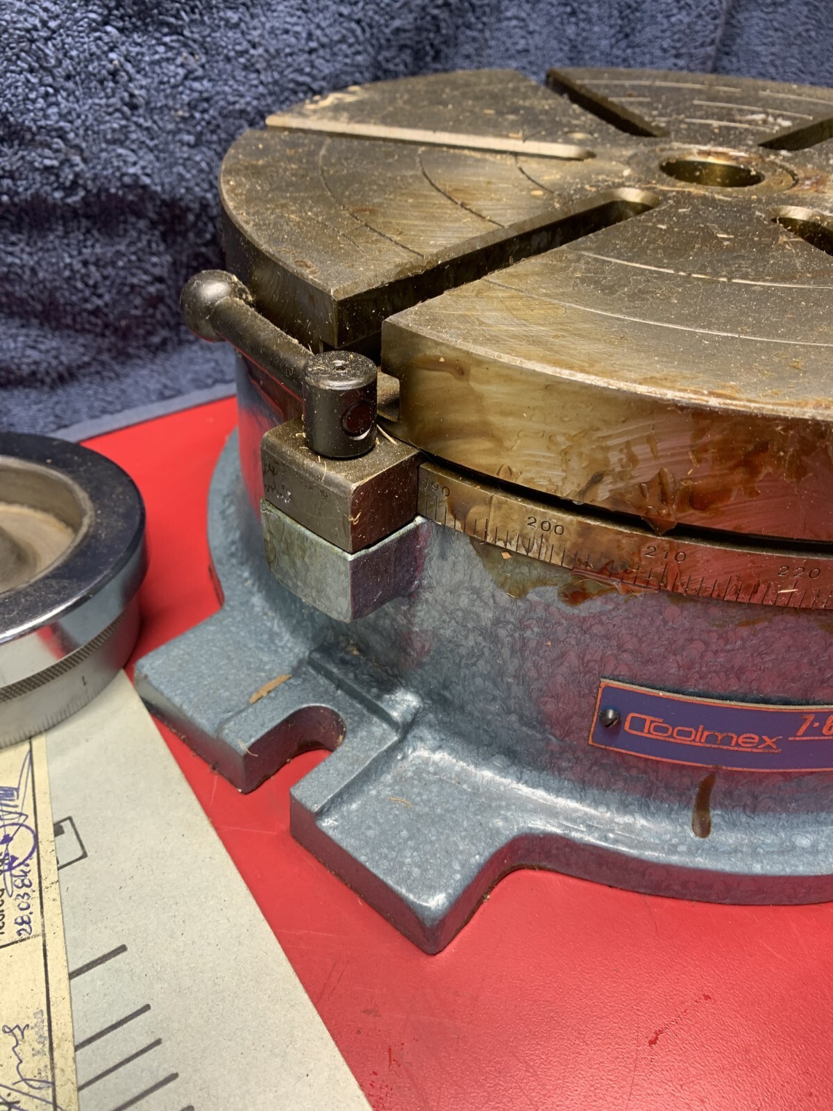 12" TOOLMEX Precision Horizontal Rotary Table (NEW) Made in Poland