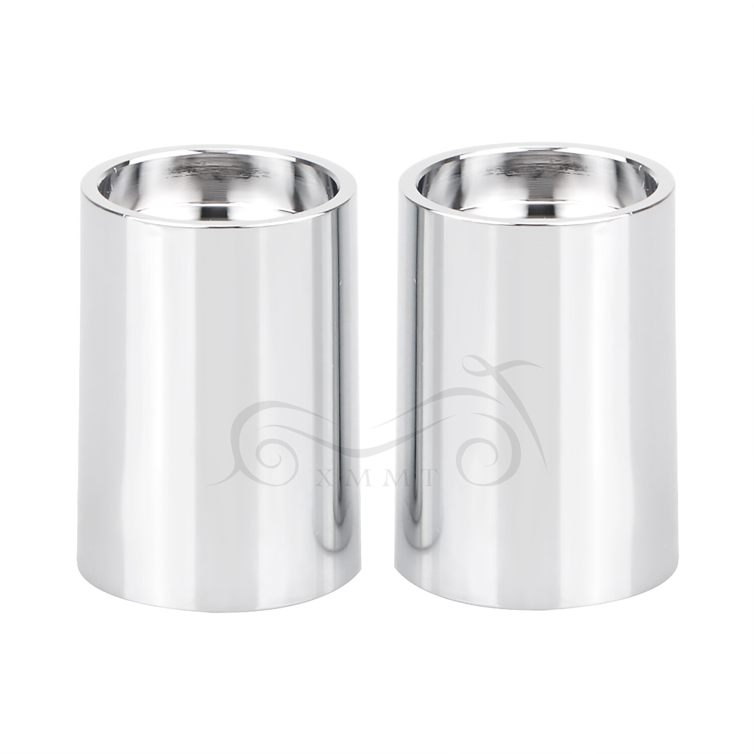 1.75" CNC Riser Extensions For Harley 1" Handlebars Dyna Softail Sportster 1200