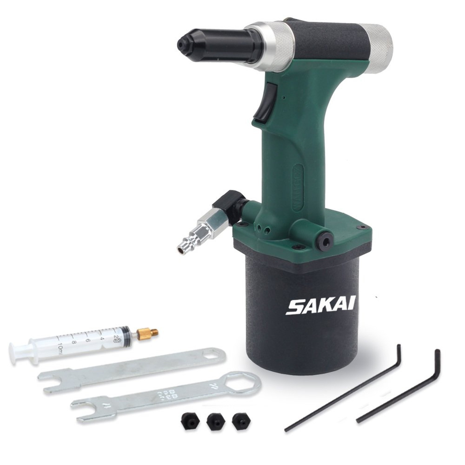 SAKAI Sanhe Pneumatic Hydraulic Pulling Rivet Gun S50 Not Self Suction style