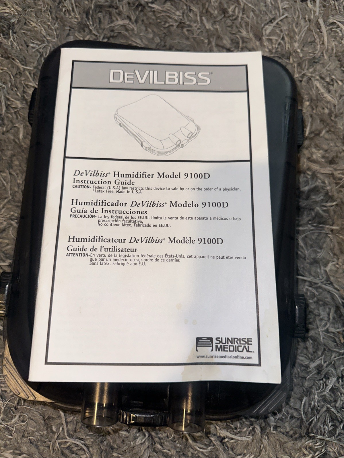 DEVILBISS PASSOVER HUMIDIFIER 9100D HARD TO FIND