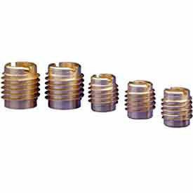 EZ Lok 400-6 3/8-16 Insert For Hard Wood Brass Lot of 10